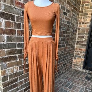 Top and bottom lounge outfit